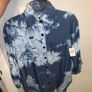 bleached shirt / skirt